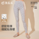 顶呱呱 弹力保暖打底秋裤 顶瓜瓜女士纯棉保暖单裤 秋冬印花薄款