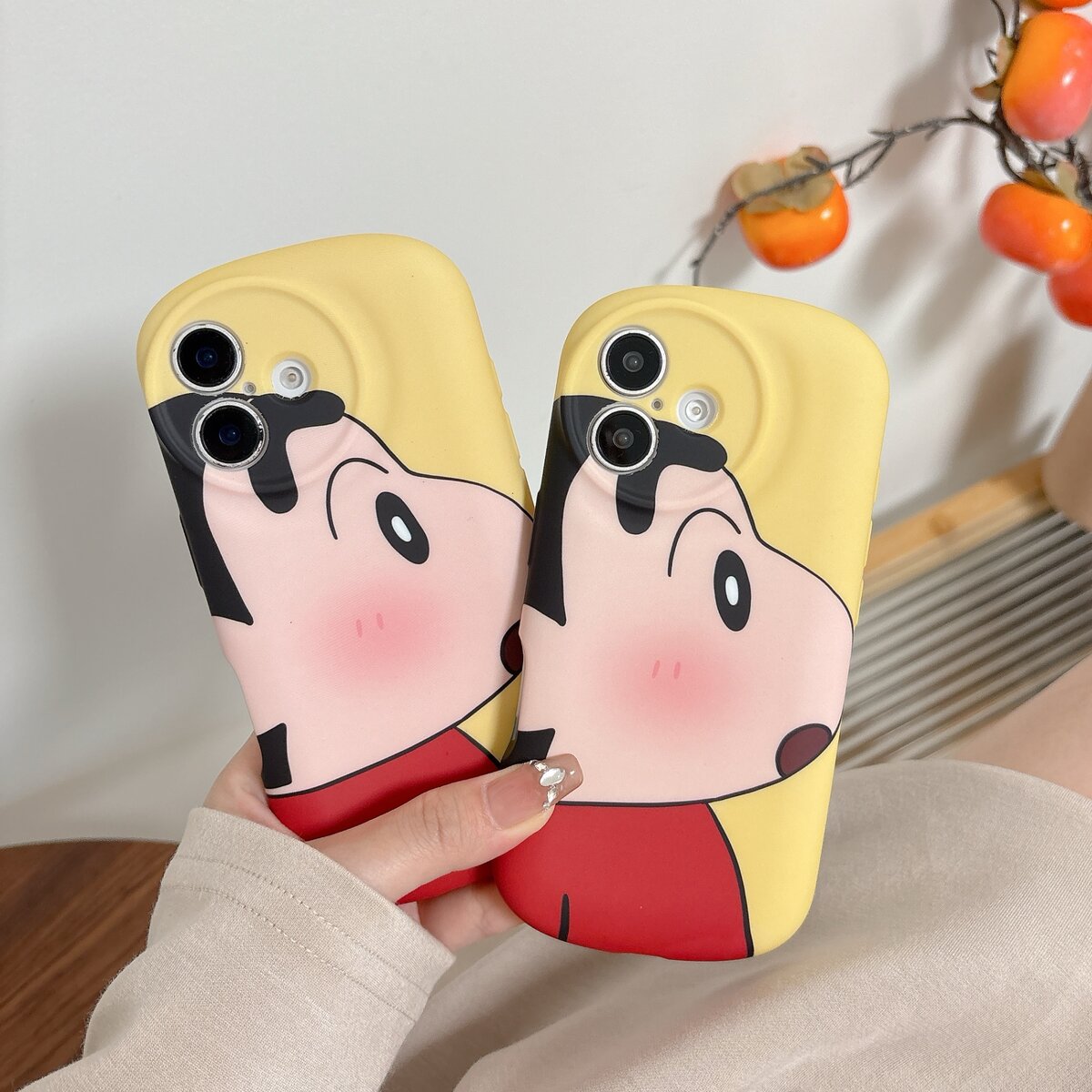 胶囊-蜡笔小新侧脸适用于iPhone16promax保护套15promax防摔14promax手机壳13promax
