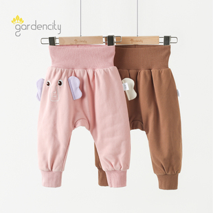 薄棉裤 婴儿夹棉裤 60g恒温棉男女宝宝高腰大PP裤 加厚保暖裤 秋冬季