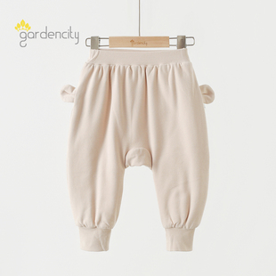 薄棉裤 婴儿家居裤 男女宝宝大PP裤 80g夹棉可爱耳朵睡裤 秋冬保暖裤