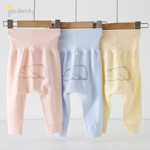 纯棉保暖加厚护肚婴儿秋冬打底裤