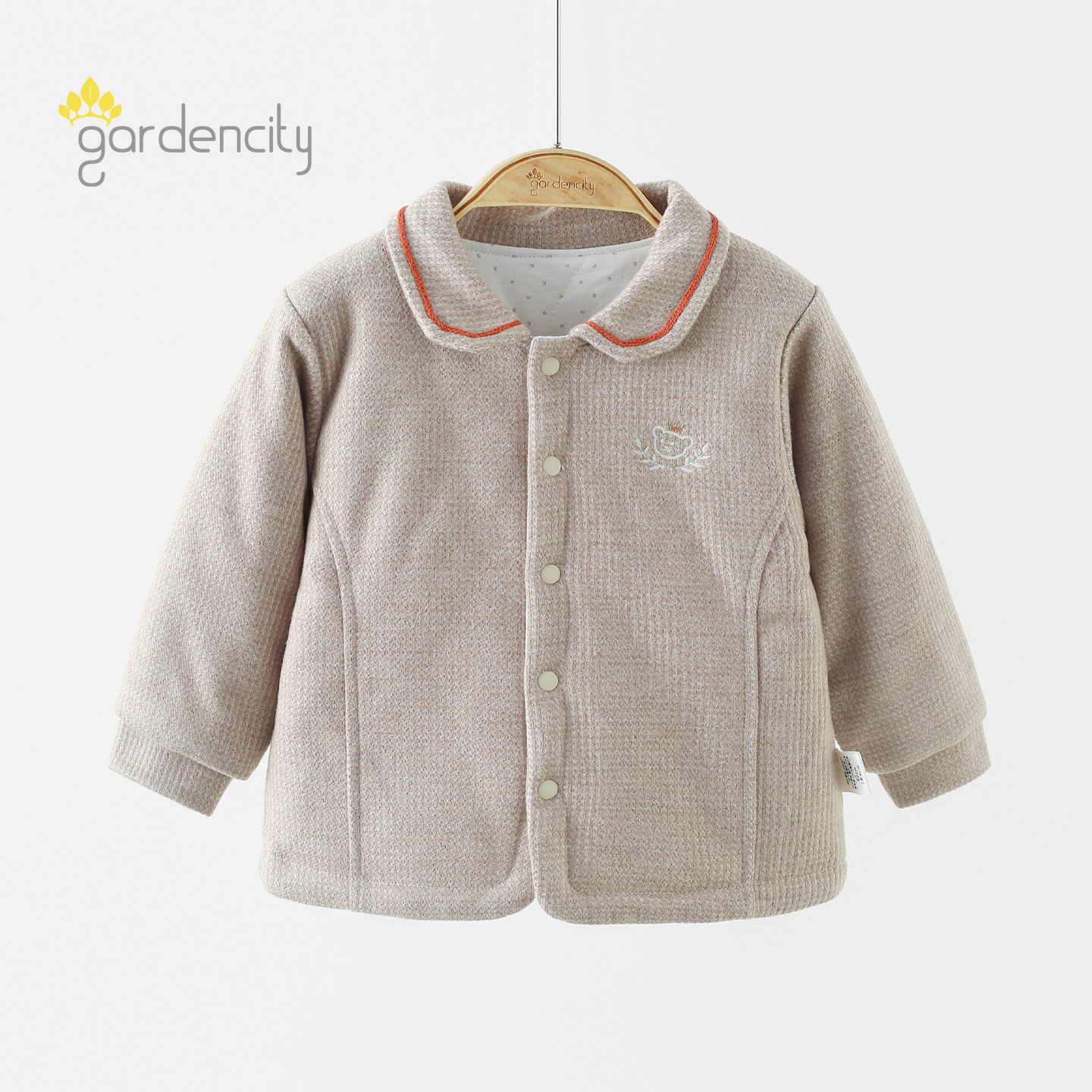 gardencity婴儿家居服80g夹棉