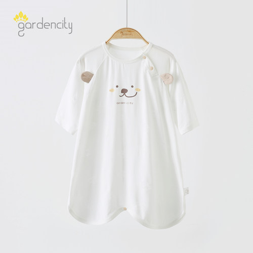 gardencity婴儿睡袍夏季莫代尔