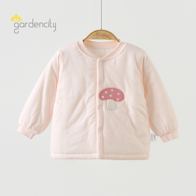 gardencity婴儿夹棉家居服保暖