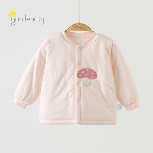 gardencity婴儿夹棉家居服保暖