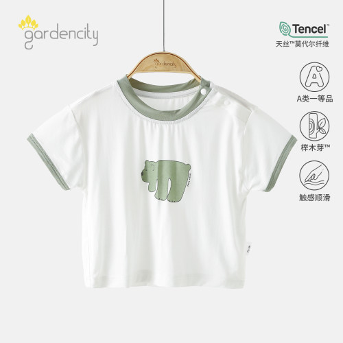 gardencity婴儿短袖T恤夏季薄款