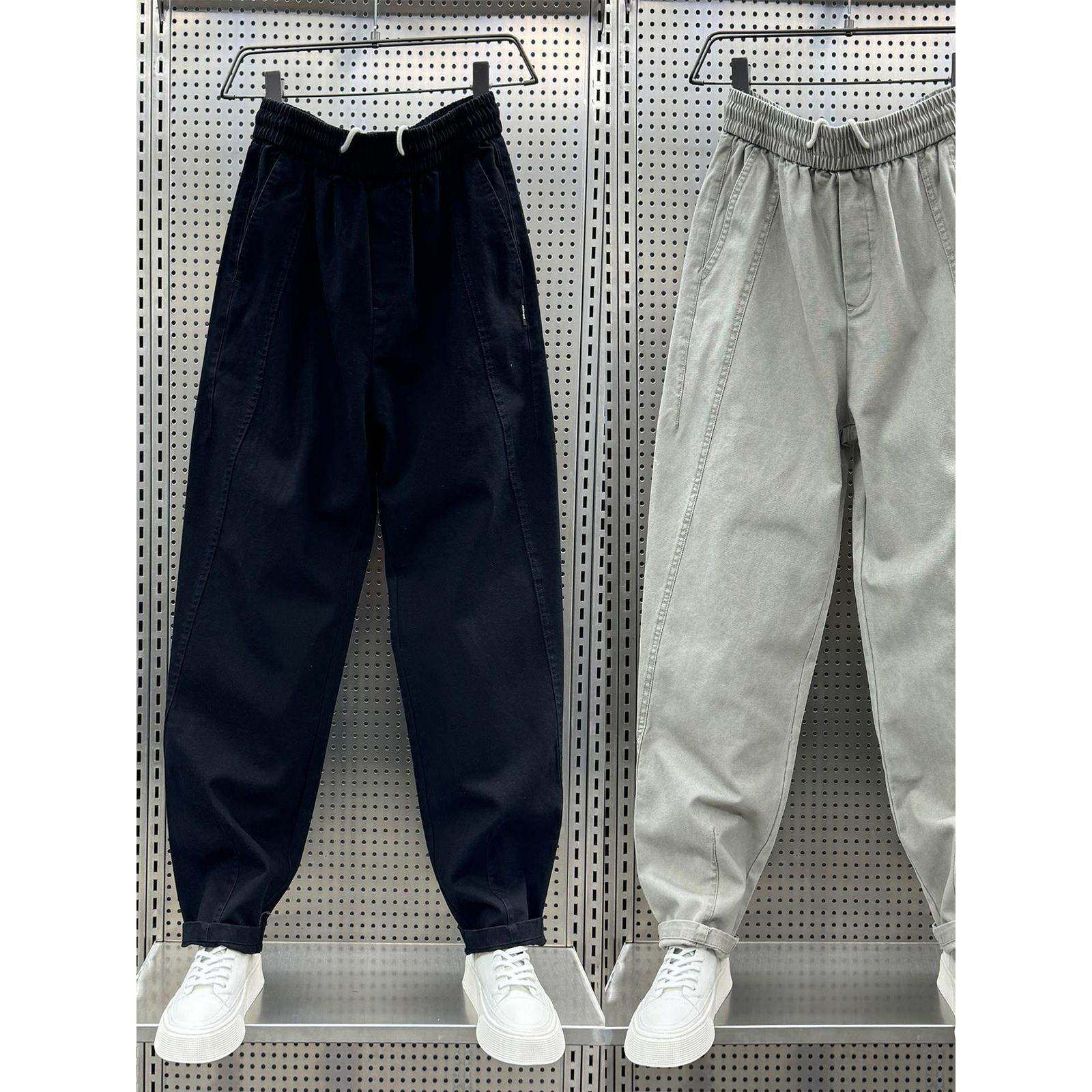 Mostarsea~秋冬拼接工装哈伦裤男宽松百搭痞帅休闲裤弯刀直筒裤潮,男装,大码下装,淘宝优惠券,粉丝福利购,淘宝优惠卷