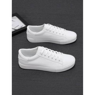 〖MessContiy Tsmr〗好脚感会说话~简约百搭小白鞋男潮流时尚板鞋