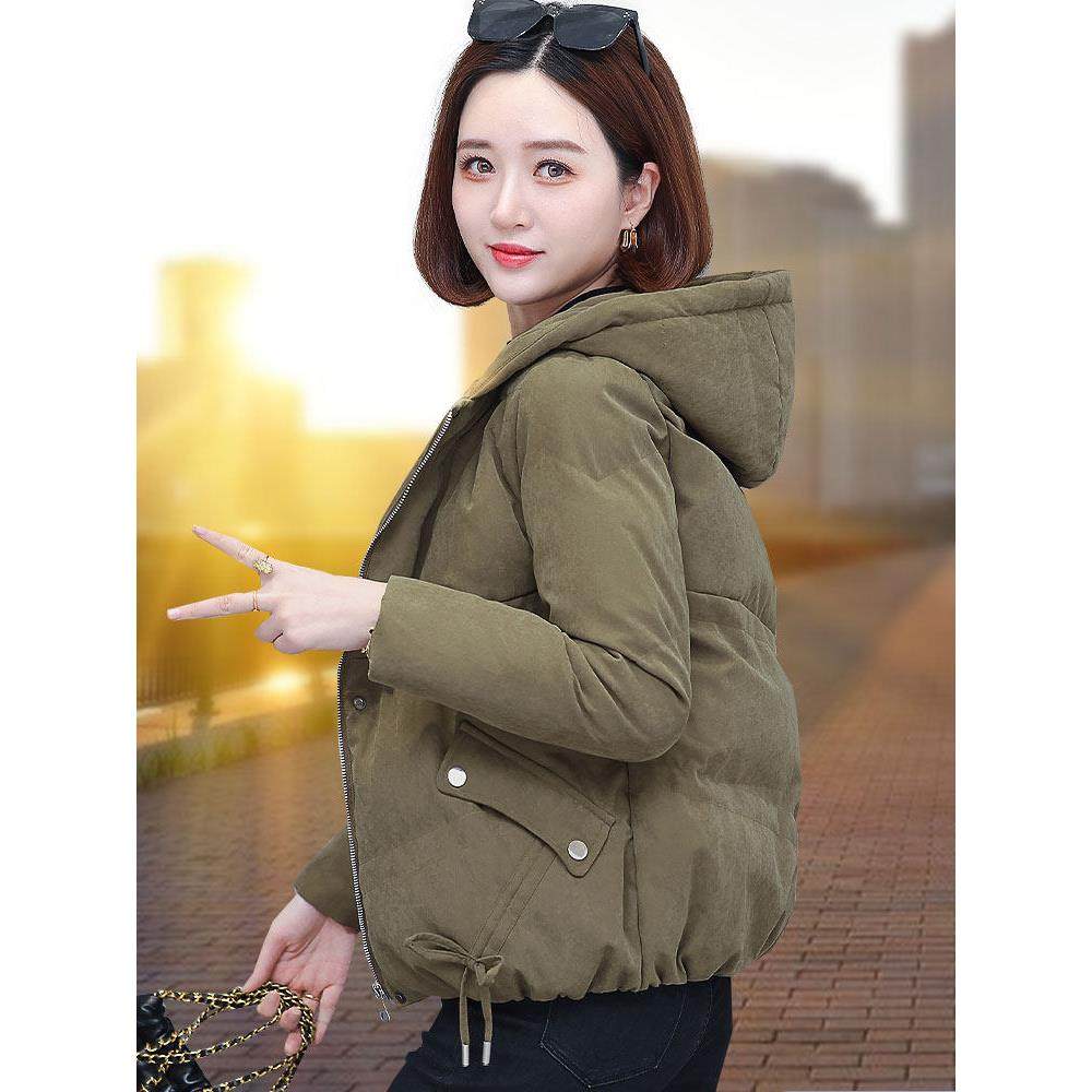 冬季短款棉袄女新款2025新款加厚保暖羽绒棉服高级感中年妈妈棉衣