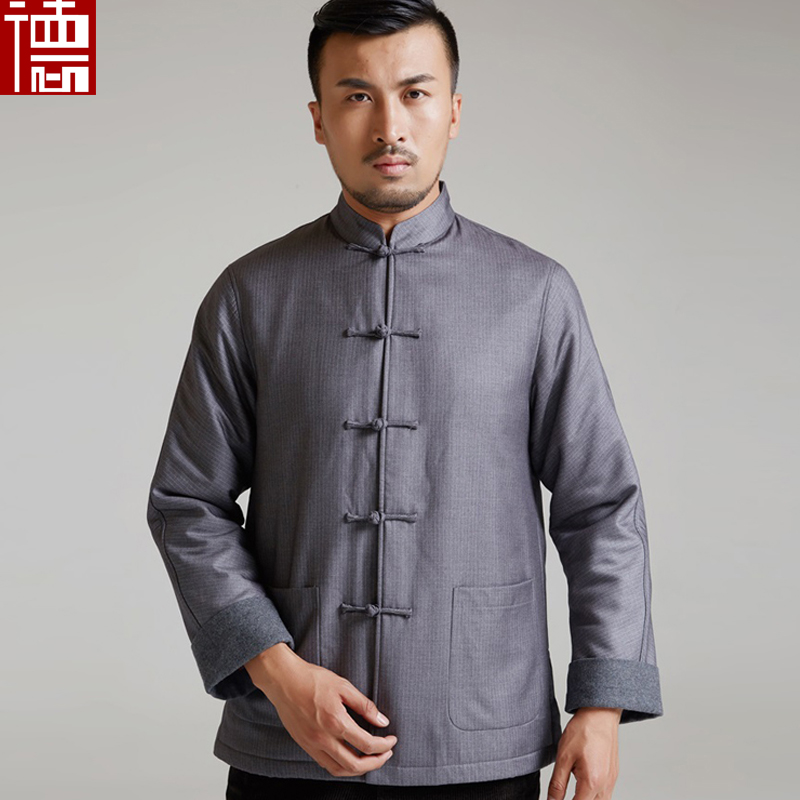 儒林 原创秋冬连肩唐装棉袄中式盘扣棉服立领翻袖民族风外套 保暖