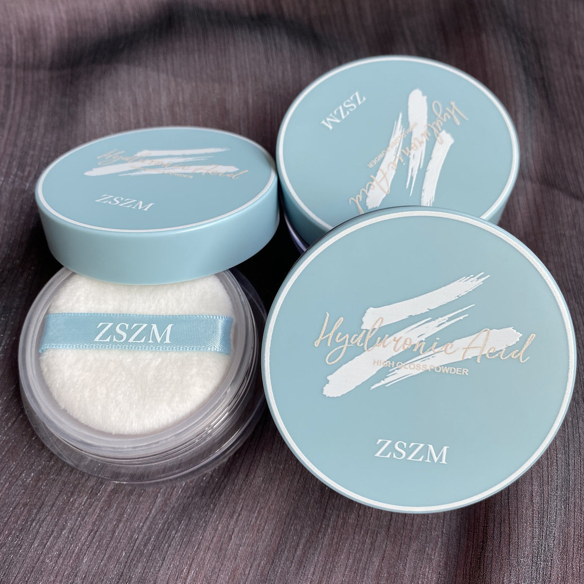 ZSZM主色之迷散粉透肌冰感定妆蜜粉控油防水防汗不易脱妆遮瑕粉饼