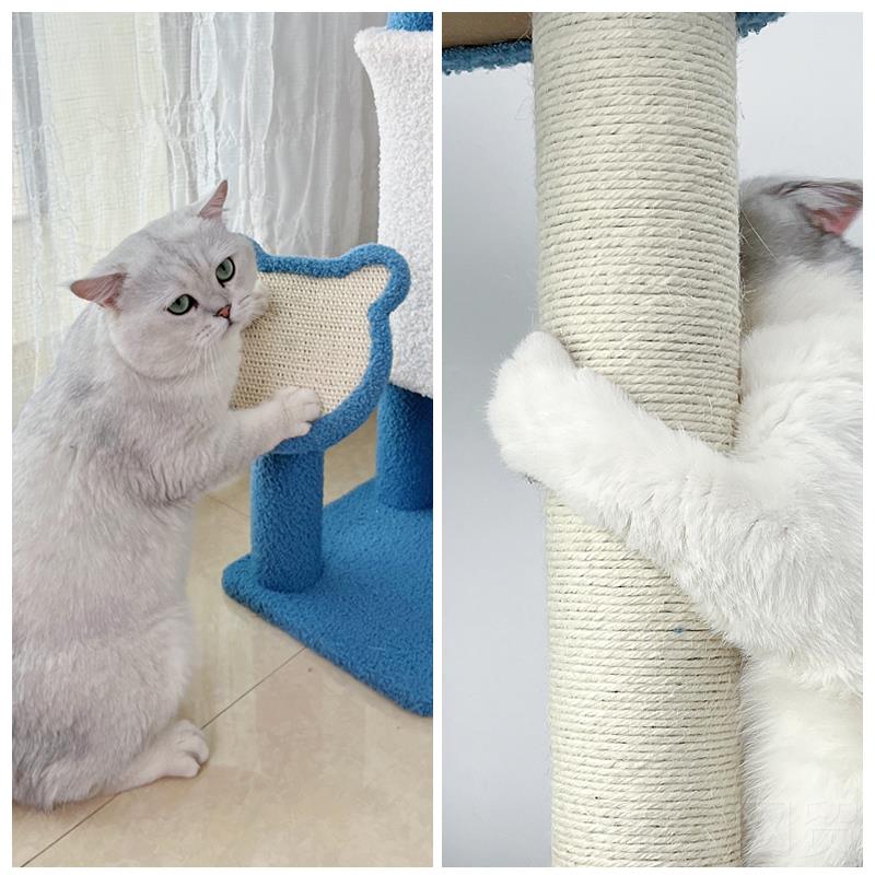 正品大型猫爬肥猫猫窝树一体剑猫麻猫抓柱别墅跳架台大型猫不塔占