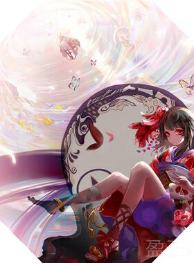 正品阴阳师周用边茨木酒动漫学生晴伞两雨伞二次元萤草吞妖刀姬神