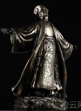 正品赵赵子龙复古装饰云品件摆酒柜客厅办公室工艺品铠武士甲勇士