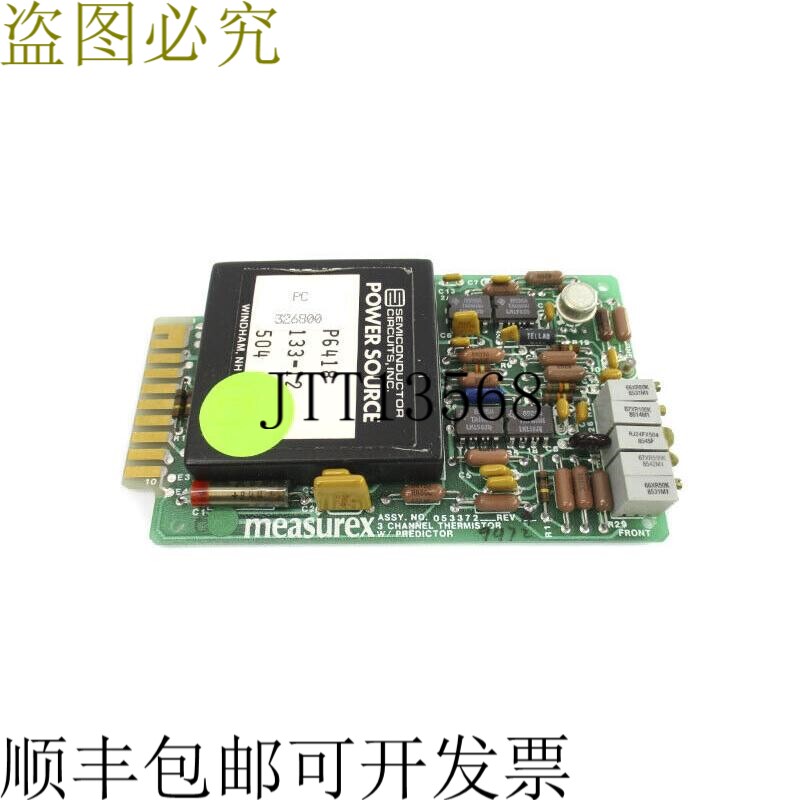 原装供应MEASUREX 053372 REV。 UNMP