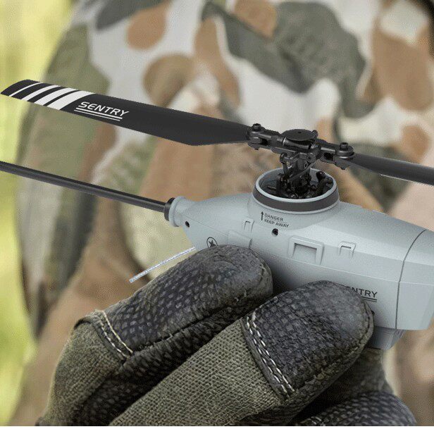 黑蜂微型直升机无人机迷你仿真飞机侦察机像真机