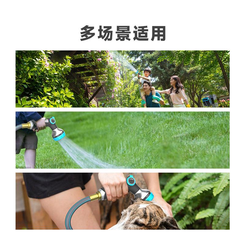 花园水管收纳架卷管器庭院浇水移动水管车园艺浇花水车户外