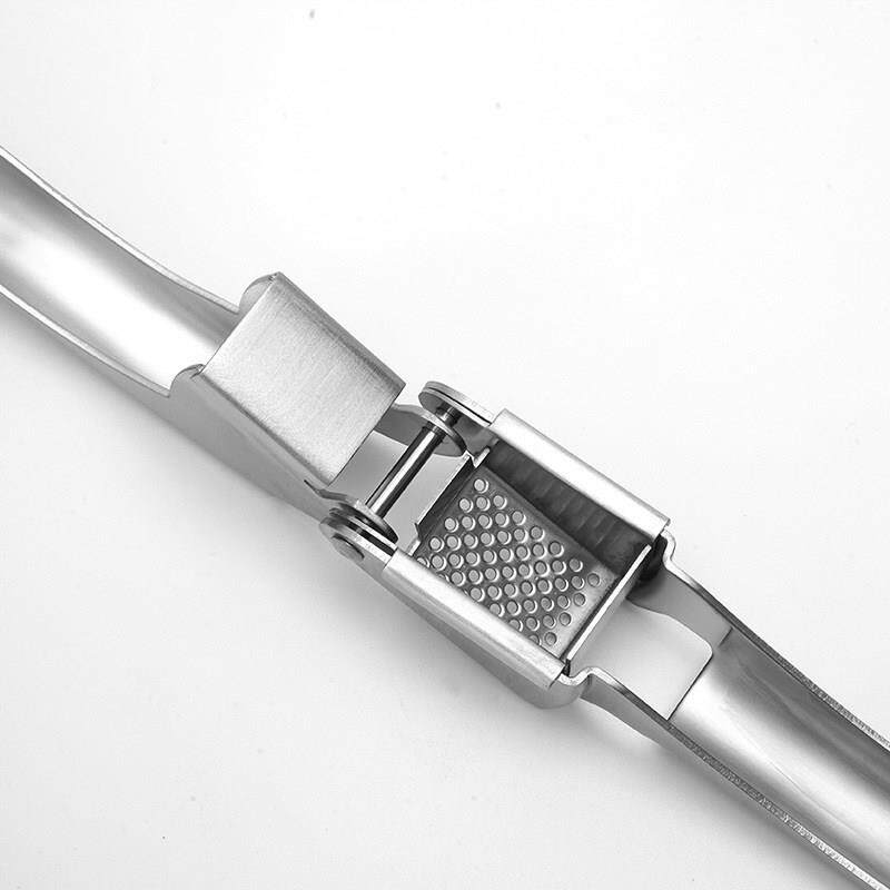 304不锈钢加厚压蒜器蒜泥器厨房蒜蓉器家用多功能捣蒜器夹子工具