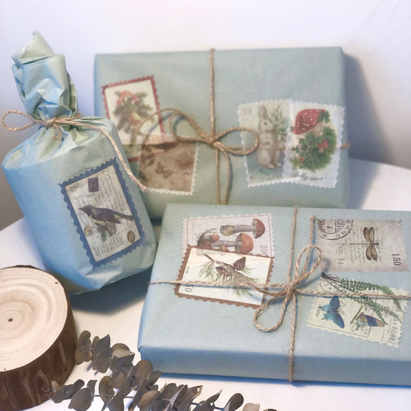 复古雪梨纸送礼简约高级感