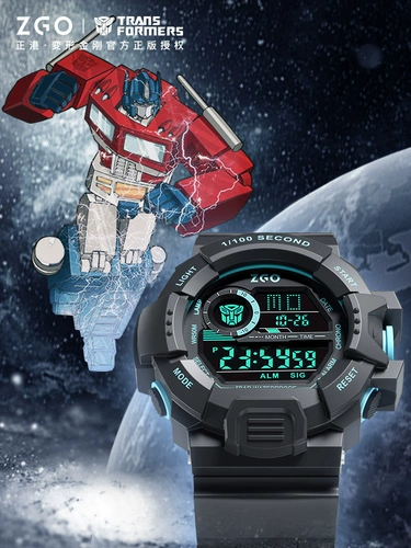 Hasbro, оригинальный трансформер, детские мужские часы для школьников для мальчиков, водонепроницаемые цифровые часы, Кинг-Конг