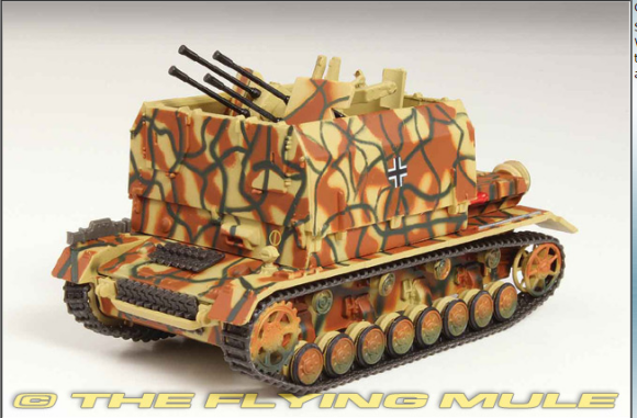 难觅 IXO 1:72 家具车自行高炮 坦克合金模型成品