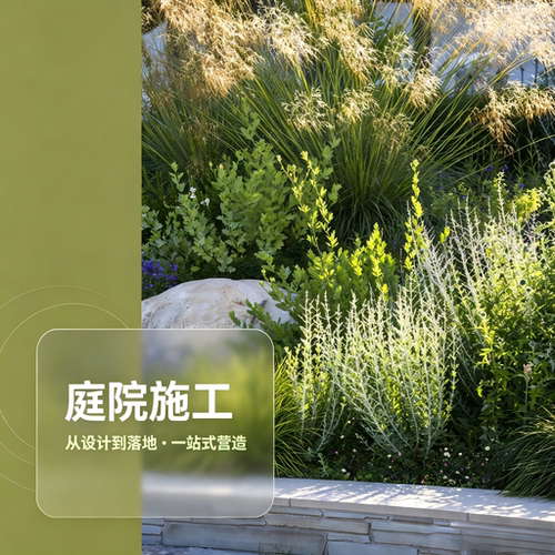 森系花园杂木苔藓景观设计施工