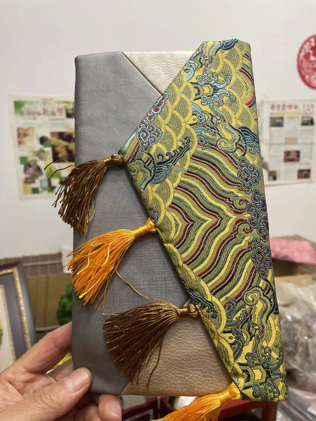 南京云锦钱包吉祥手包时尚中国特色创意文化礼品送老外高端工艺品