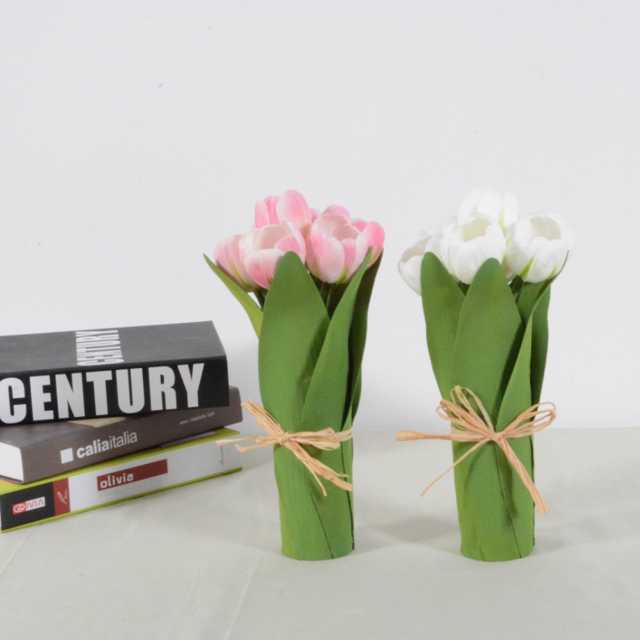 极速tulip flower led flower bouquet luminous flowerpot lamp