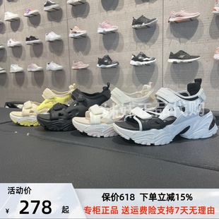 厚底时尚 休闲运动沙滩机甲女凉鞋 新款 Skechers斯凯奇夏季 896051