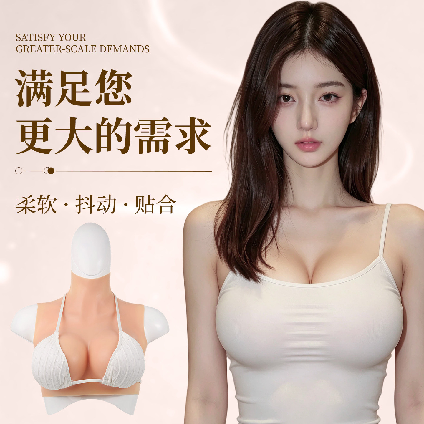 弘姗男用义乳假胸轻便cd变装图片