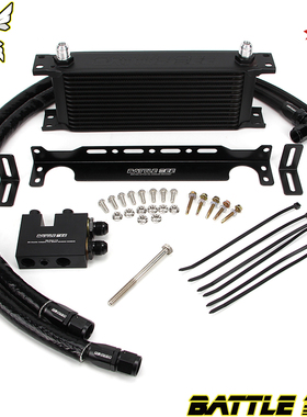 汽车改装机油散热器 适用宝*马BMW N54B30 N55B30发动机油冷套件