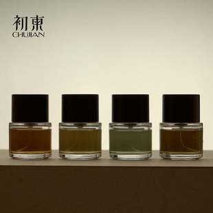 初柬 龙涎玫瑰 紫禁白檀 观音摇青 新中式小众木质调浓香精香水