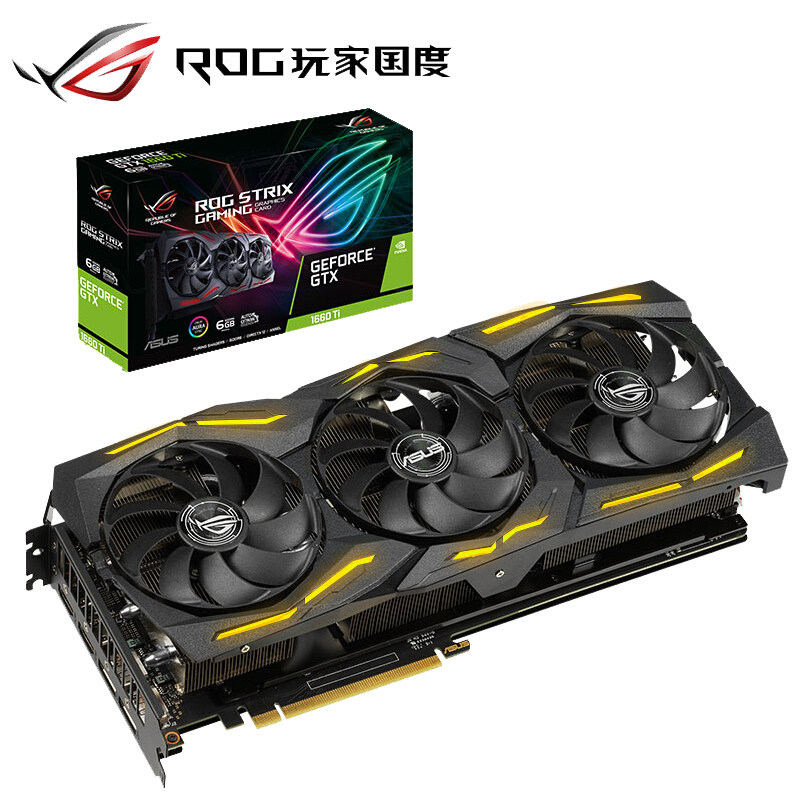 【直营】Asus/华硕 ROG-STRIX-GTX1660TI-A6G-GAMING—6GB 游戏独立显卡在类目 电脑硬件/显示器/电脑周边, 显卡中 - 来自Buy2taobao.com提供专业的淘宝代购服务