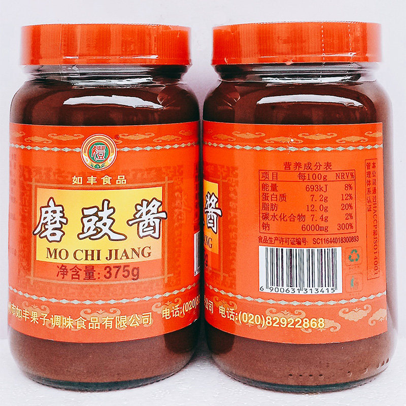 如丰香磨豉酱375g发酵调味烹饪图片