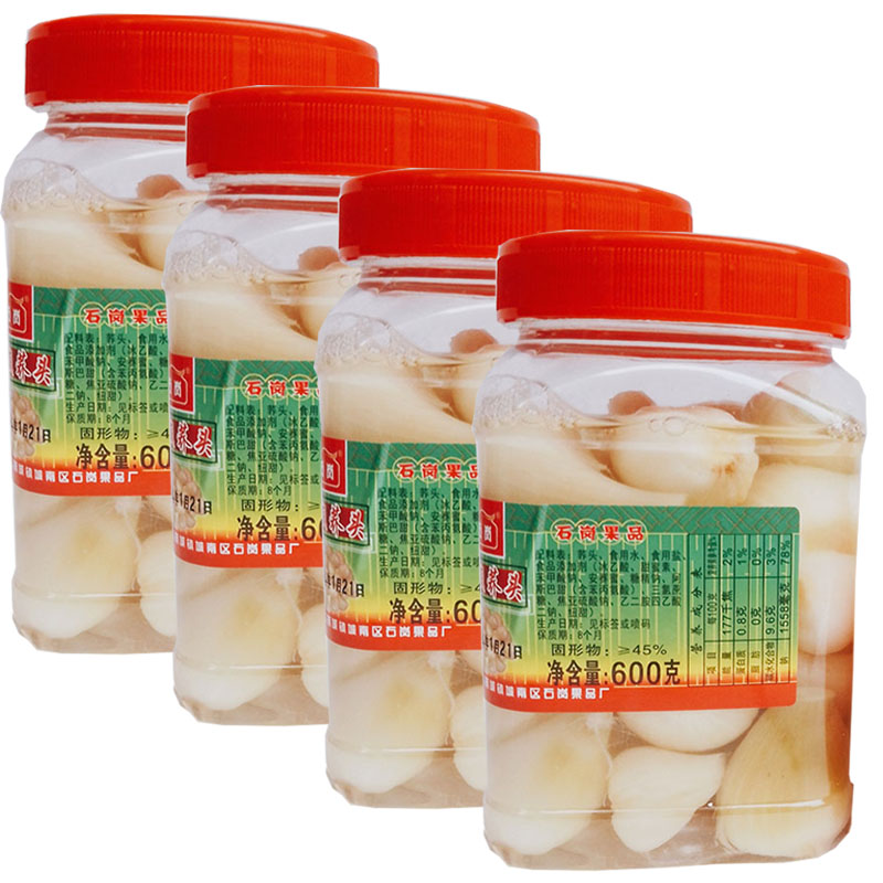 瓶装酸甜爽口新鲜腌制茭头包邮