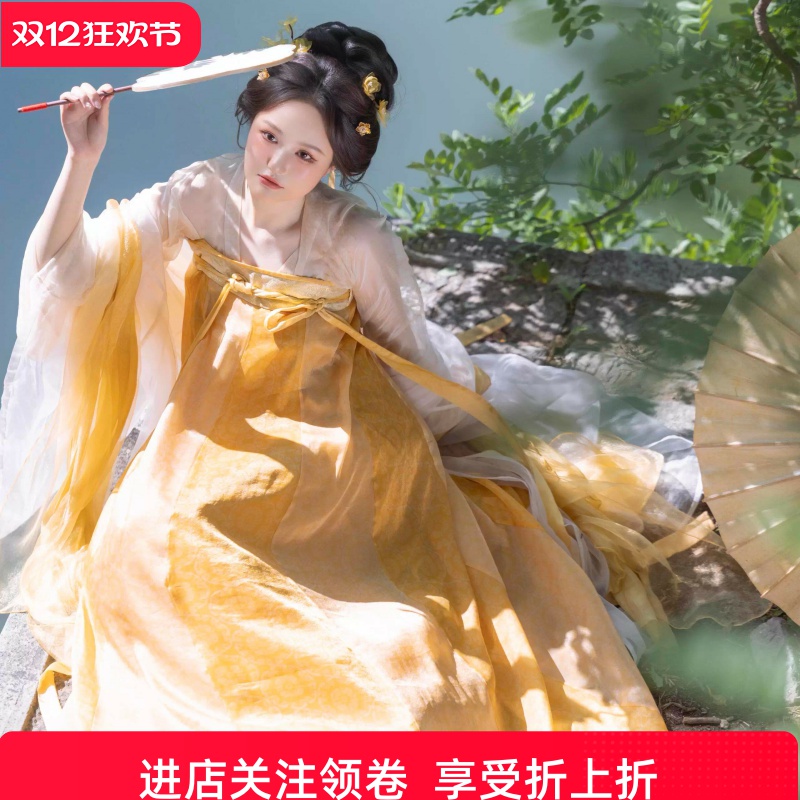 一袭汉服惊艳时光古韵自来