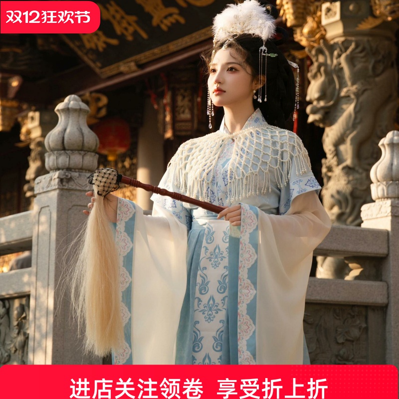 一袭汉服惊艳时光古韵自来