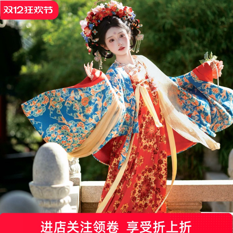 一袭汉服惊艳时光古韵自来