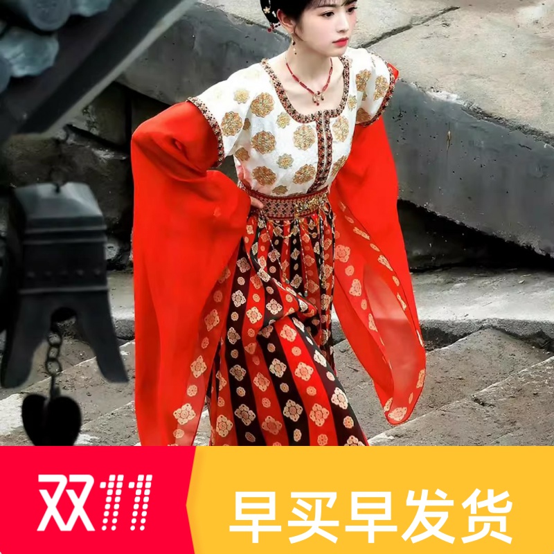 一袭汉服惊艳时光古韵自来