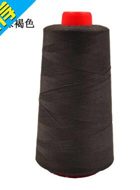 流行的全棉线绵线做衣服款绿色鞋线e缝衣线服装刺绣线黑色白线机