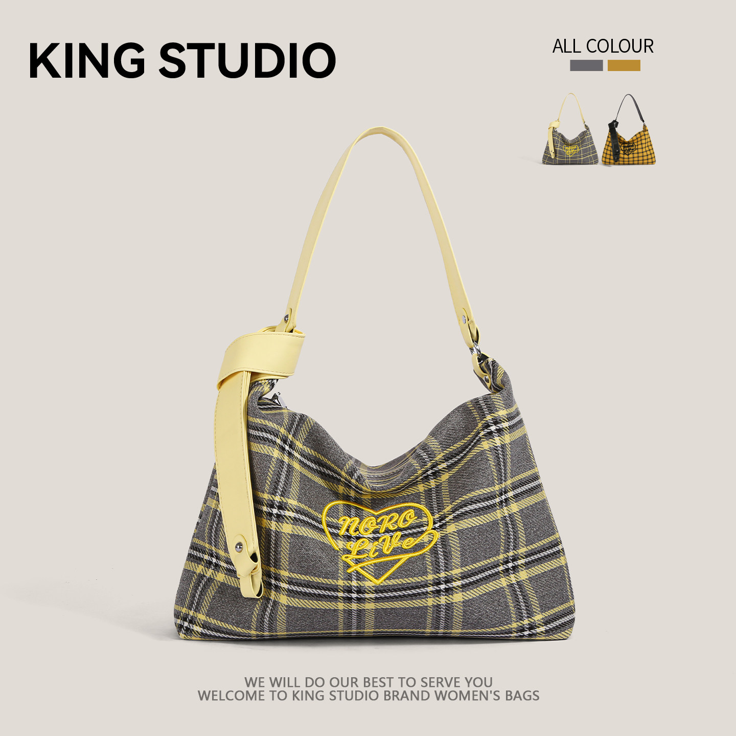 休闲大容量帆布包包女2026新款通勤单肩斜挎包大学生上课包托特包