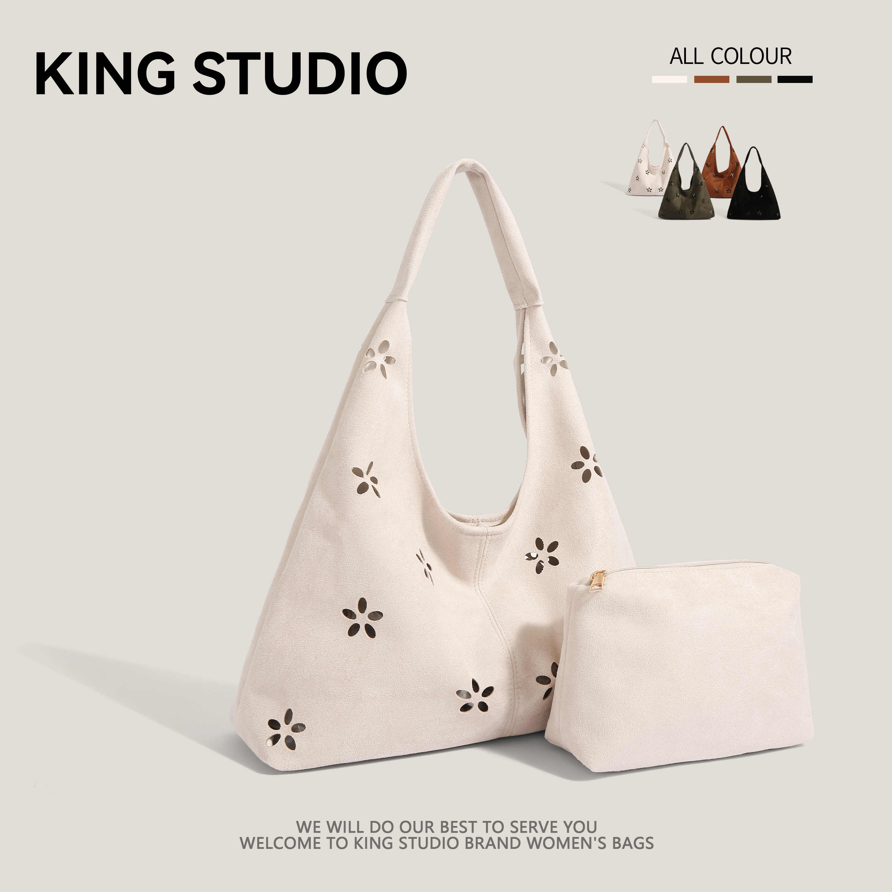 小众设计腋下包女复古镂空单肩包