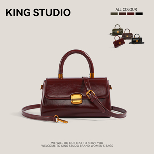 高级感复古手提包包女式2026年秋冬流行单肩包休闲百搭斜挎小方包