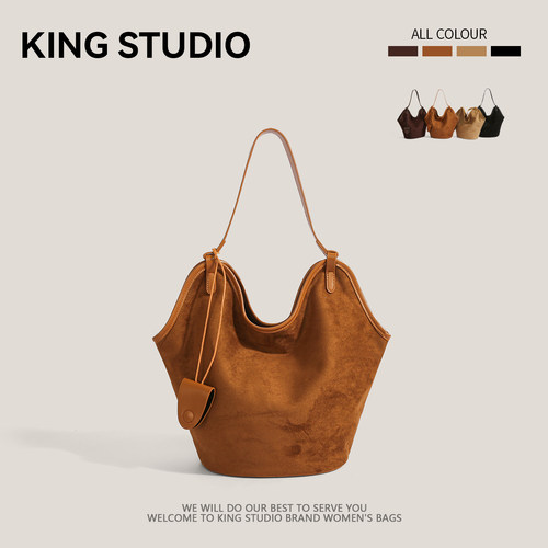 复古大容量包包女百搭通勤托特包