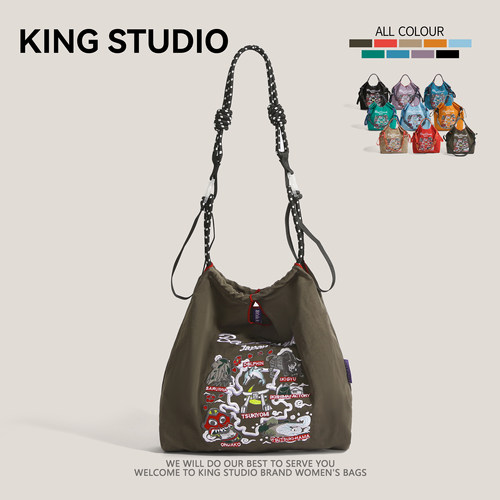 日本ballchain刺绣环保购物袋