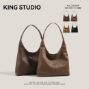 大容量包包女2025新款 潮高级感软皮腋下子母单肩包上班通勤托特包