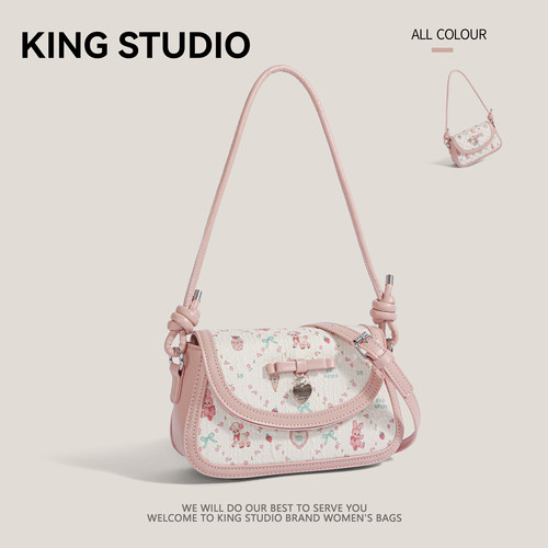 小众设计蝴蝶结手提包百搭斜挎包