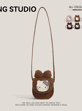 可爱hellokitty包包女2025秋冬新款卡通凯蒂猫百搭迷你单肩斜挎包