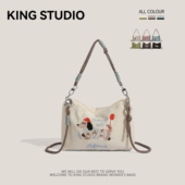 日本ball chain环保购物袋刺绣腊肠狗手提袋通勤百搭单肩斜挎包女