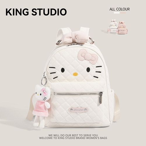 可爱HelloKitty凯蒂猫双肩包女